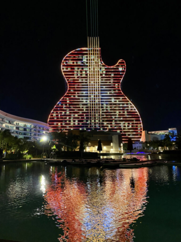 Hard Rock Night time